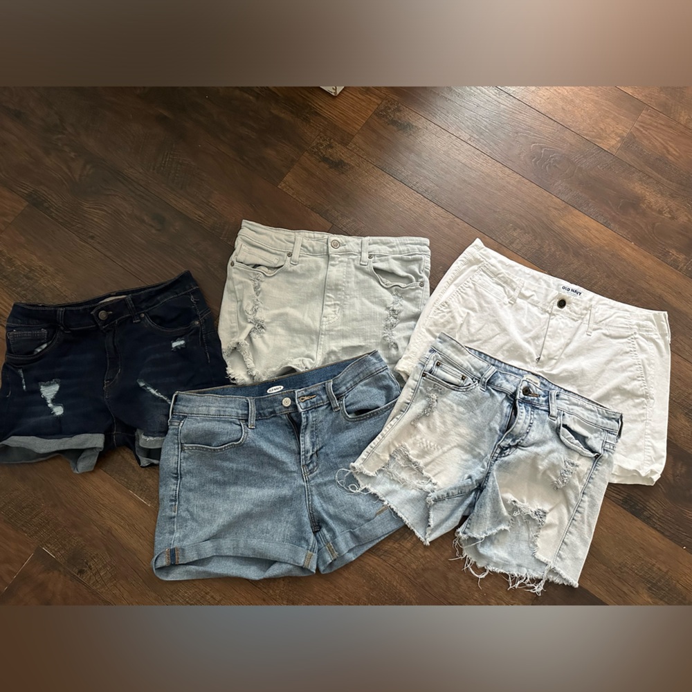 5 JEAN SHORT BUNDLE SIZE 8